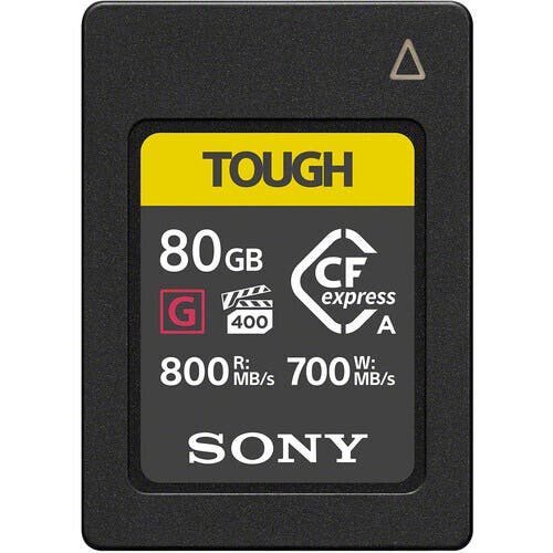 Read more about the article Sony 80GB CFexpress Type A Memory Card