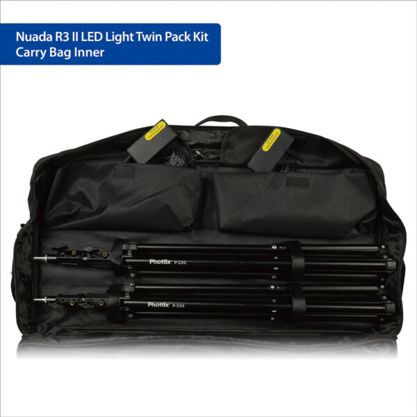 Phottix Nuada R3II LED Light Twin Set Kit - Image 7